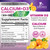 Calcium Supplement Gummies - Sugar Free Calcium Gummy with 400 IU Vitamin D3 for Best Absorption - Supports Immune Health, Bones & Teeth - Nature's C