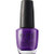 OPI Nail Lacquer Purple With a Purpose | Opaque Dark Purple Shimmer Chip Resistant Nail Polish | Fast Drying, Streak Free