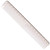 Y.S Park Fine Cutting Grip Comb YS-336 (White) Y.S.Park