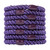 L. Erickson Purple Hair Ties for Thick Hair, Grab & Go Ponytail Holders, 8 Pack, Purple, Thick No-Crease Bands with Strong Hold, Damage-Free Design,