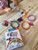 DIY Headband Kit - Headband Crafts for Girls - Includes 10 Satin Hairbands with Colorful Feathers, Fabric Flowers, Rhinestones, Ribbons, Thread, Butt