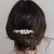 Casdre Pearl Bride Wedding Hair Comb Silver Bridal Side Comb Hair Piece Wedding Hair Accessories for Women and Girls