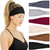 Huachi Women's Headbands Non Slip Headbands for Women's Hair Fashion Head Band Workout Yoga Sports Exercise Sweatbands Summer Hair Accessories Elasti