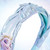 LUV HER Disney Frozen 2 Elsa One Thick Knot Headband with Diamonds For Girls - Hair Accessories For Her - Ages 3+