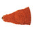 Wrapables Hand Knit Winter Warmth Floral Headband, Orange