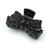 Meilliwish Noble Beautiful Lady Hair Claw Clip 1 PCS (D25)(Black)
