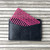 Go-Comb - Wallet Sized Hair & Travel Comb - Wide Tooth - Cerise Hexagon