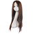 MapofBeauty 28 Inch/70cm Women Special Natural Long Straight Wig (Brown)