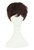 MapofBeauty Fashion Women Natural Short Curly Wig (Dark Brown)
