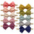 Cherssy Baby Girl Headbands and Hair Bows, 10pcs Stretchy Nylon Hairbands for Newborn, Infant, Toddlers