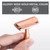 Safety Razor for Men and Women,All Double Edge Razor Blades Lady Razor Eco-Friendly Zero Waste Beauty Environmentally,Rose Gold