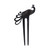 Marycrafts Peacock Buffalo Horn Hair Fork Hair sticks Accessories Handmade