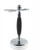 Spitalfields Shaving Company *Premium Grade* Brush and Razor Stand - Millwall 39 - Chrome with Black Trim