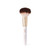 JOAH Large Blending Powder Brush, 100 Percent Synthetic Bristle Brush For Powder Foundation, Blush, Bronzer & Setting Powder, White Wand, Black Tip,