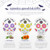SpaLife Dia de Muertos Facial Mask Variety Pack - 9 Count for Hydrating and Refreshing Skin Care Korean Sheet Masks - Moisturizing Face Mask Sheets f