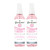 Cococare Rose Water Hydrating Facial Mist - Moisturizing & Refreshing for All Skin Types - Lightly Scented Natural Fragrance - 2 Pack