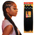 Sensationnel X-pression prestretched braiding hair - 6x braid 58 inch all kanekalon flame retardant synthetic braid for box braids and twists (1B OFF