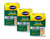 Dr. Scholl's Extra Thick Callus Removers 4 Cushions ea.(Packs of 3)