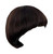 OYSRONG Women Men's Short Black Full Bang Hairstyle Straight Wig, Cosplay Heat Resistant Fibre Wig
