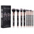 10 pcs Makeup Brushes Sets Marble Eyeshadow Professional Makeup Brush Set Concealer Eyeliner Eyebrow Foundation Face Brush Travel Cosmetic Brushes