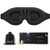 MZOO Luxury Sleep Eye Mask for Side Sleeper Men Women, Zero Eye Pressure 3D Sleeping Mask, Light Blocking Patented Design Night Blindfold, Soft Eye S