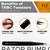 Tweezers For Ingrown Hair By The Razor Bump Co. | Sharp, Stainless Steel, Surgical | Professional Tweezers For Women and Men | Precision Splinter Rem