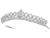SAMKY Wedding Tiara Crown Bridal Headpiece for Women Accessories for Classic Bride