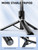 41'' Selfie Stick Tripod, Extendable Portable 4 in 1 Aluminum Phone Tripod with Wireless Remote 360° Rotation Travel Smartphone Tripods Stand Compati