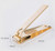 Amazing Korea Genuine New Professional Heavy Duty Powerful cutting force Wide 4mm Jaw Nail Clipper for Thicker Toenail,beauty, (Gold)