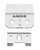 Andis 04604 Outliner II Trimmer Replacement Blade  Made of Stainless and Carbon Steel, Close-Cutting Square Blade, Deep Tooth Blade for Crisp Outlin