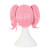 MapofBeauty 35 cm Lolita Sweet and Lovely Straight Anime Cosplay Wig (Pink)