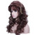 Deifor 80s Vintage Wigs Long Curly Heat Resistant Synthetic Natural Looking Highlight Hair for Cosplay (Blonde Ombre)