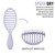 Wet Brush Speed Dry Hair Brush - Purple (Osmosis) - Vented Design and Ultra Soft HeatFlex Bristles Are Blow Dry Safe With Ergonomic Handle Manages Ta