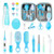 Baby Healthcare and Grooming Kit, 21pcs Baby Electric Nail Trimmer Set Newborn Nursery Health Care Set for Newborn Infant Toddlers Baby Boys Girls Ki