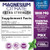 Magnesium Citrate Capsules 1000mg - Max Absorption Magnesium Powder for Muscle, Nerve, Bone and Heart Health Support, High Absorption Citrate Complex