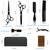 WeTest 12 PCS Hair Cutting Scissors Hair Cutting Shear Hairdressing Kit for Home, Salon, Barber, Gift, with Thinning Shears, Hair Razor Comb, Clips,
