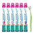 Preserve Eco Friendly Adult Toothbrushes, Made in The USA from Recycled Plastic, Ultra Soft Bristles, Paperboard Package, Colors Vary, 6 Count