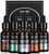 ISNER MILE 5 Pack Beard Oil Kit: Sandalwood Orange Cedarwood Sage Unscented for Beard Care & Conditioner, Christmas Stocking Stuffers for Adults Men,