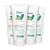 Dove Body Love Hand Cream Sensitive Skin 4 Ct Fragrance-Free Soothes and Comforts Rough, Dry Skin 3 oz