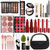 MISS ROSE M All In One Full Makeup Kit,Multipurpose Women's Makeup Sets,Beginners and Professionals Alike,Easy to Carry (Black)