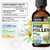BIO KRAUTER® Pine Pollen for Men's Support - Pure & Vegan Pine Pollen Tincture 685 mg per Serving 2 Fl.Oz 28-Day Supply - Immune Support Supplement &