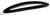France Luxe Sliver on Tige Boule Barrette - Black