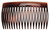 France Luxe 18 Tooth French Side Comb Pair - Tortoise