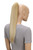 CAISHA 20" Hairpiece Ponytail Clip On Extensions With Butterfly Claw Straight Blond Mix H155