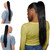 CAISHA 24" Hairpiece Ponytail Clip On Extension Long Hair Straight Light Brown H608