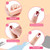 240 Pieces Children False Nails Kids Girls Press on Short Artificial Fake Nails Cute Pre Glue Full Cover Acrylic Nail Tip Kit for Children Little Gir
