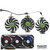 95mm T129215SU CF1010U12S DC12V Graphics Card Fan for ASUS ROG Strix RTX 3060 3070 3080 Ti 3090 Gaming RX 6700