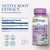 SOLARAY Nettle Root Extract 300 mg with Nettle Root 150 mg, Healthy Urinary & Prostate Support for Men with Amino Acids and Beta-Sitosterol, Vegan, 6