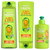 Garnier Fructis Sleek & Shine Shampoo, Conditioner + Leave-In Conditioer Set for Frizzy, Dry Hair, Plant Keratin + Argan Oil (3 Items), 1 Kit (Packag