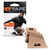 KT Tape, Pro Synthetic Kinesiology Athletic Tape, 20 Count, 10 Precut Strips, Stealth Beige